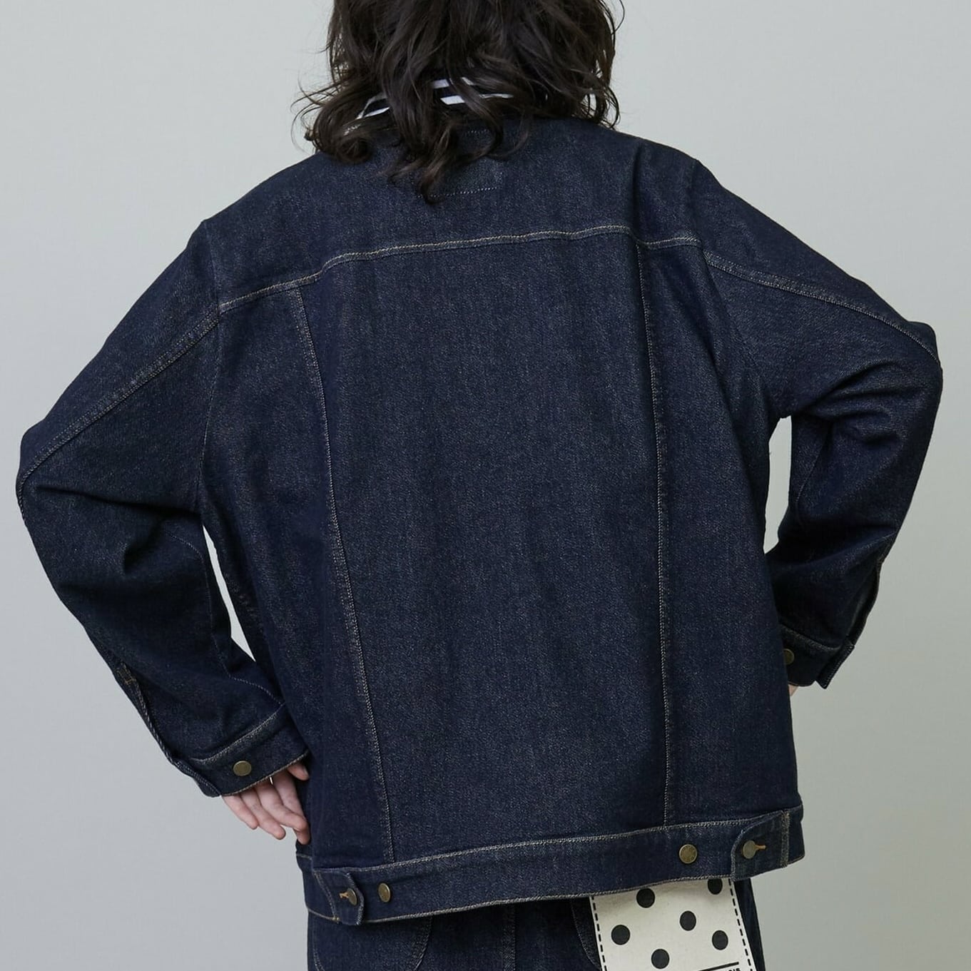 ムーブデニム②（ジャケット） ネイビー 1サイズ