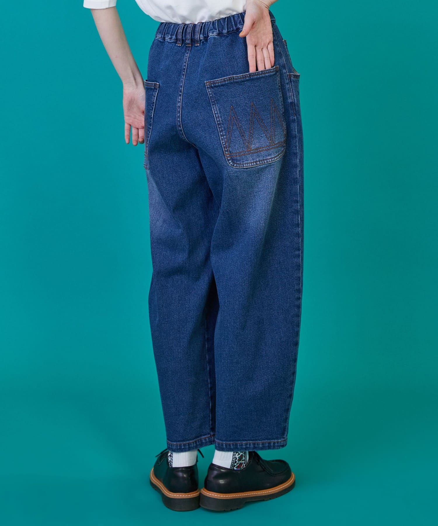 カーブデニム③（パンツ） ブルー 0サイズ