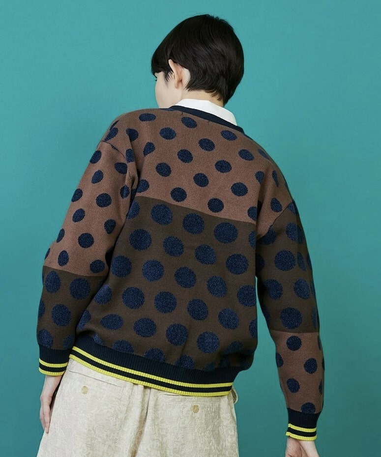 ドッツーニット ブラウン系 1サイズ