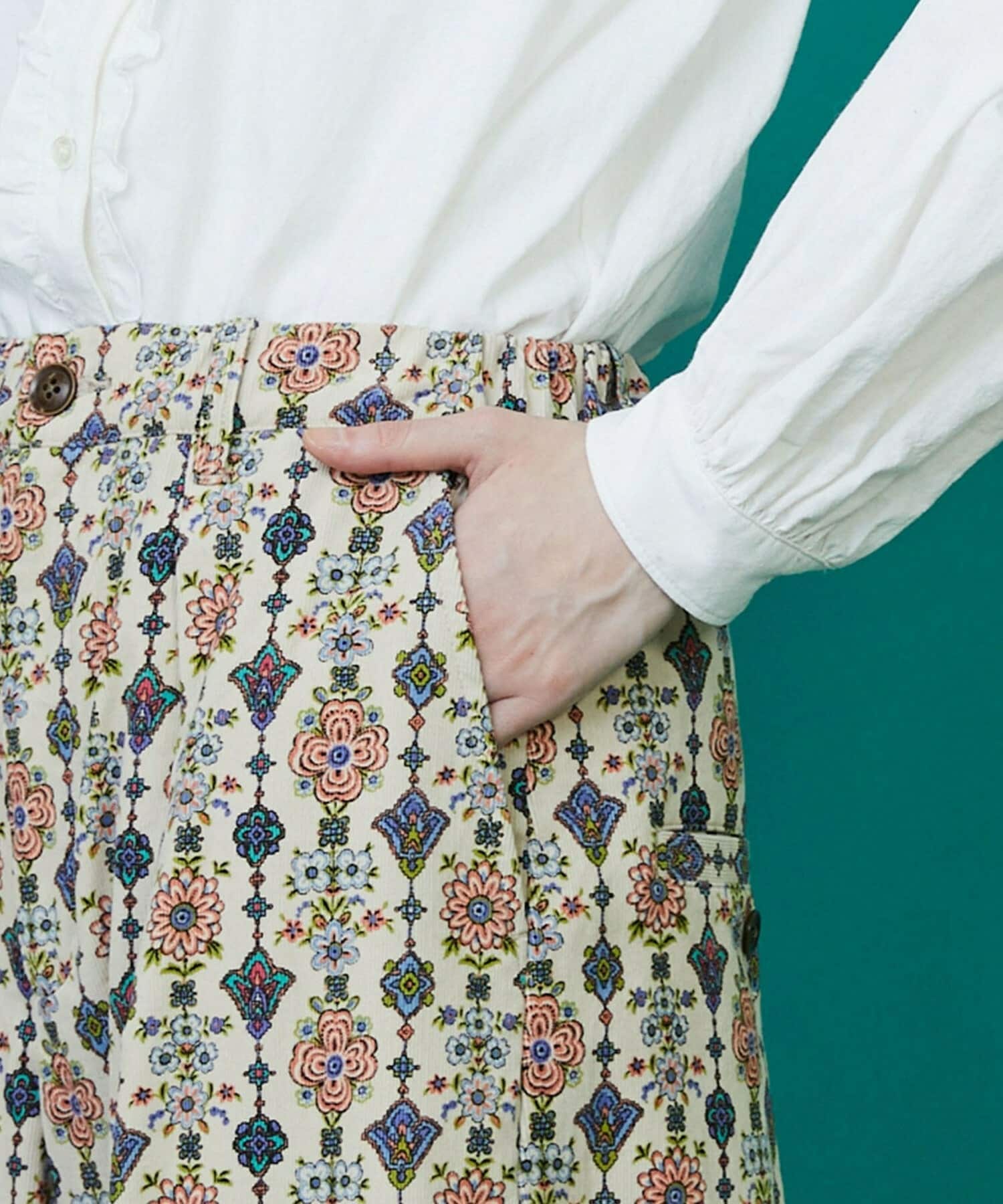 ドライフラワー（パンツ） ベージュ系 1サイズ