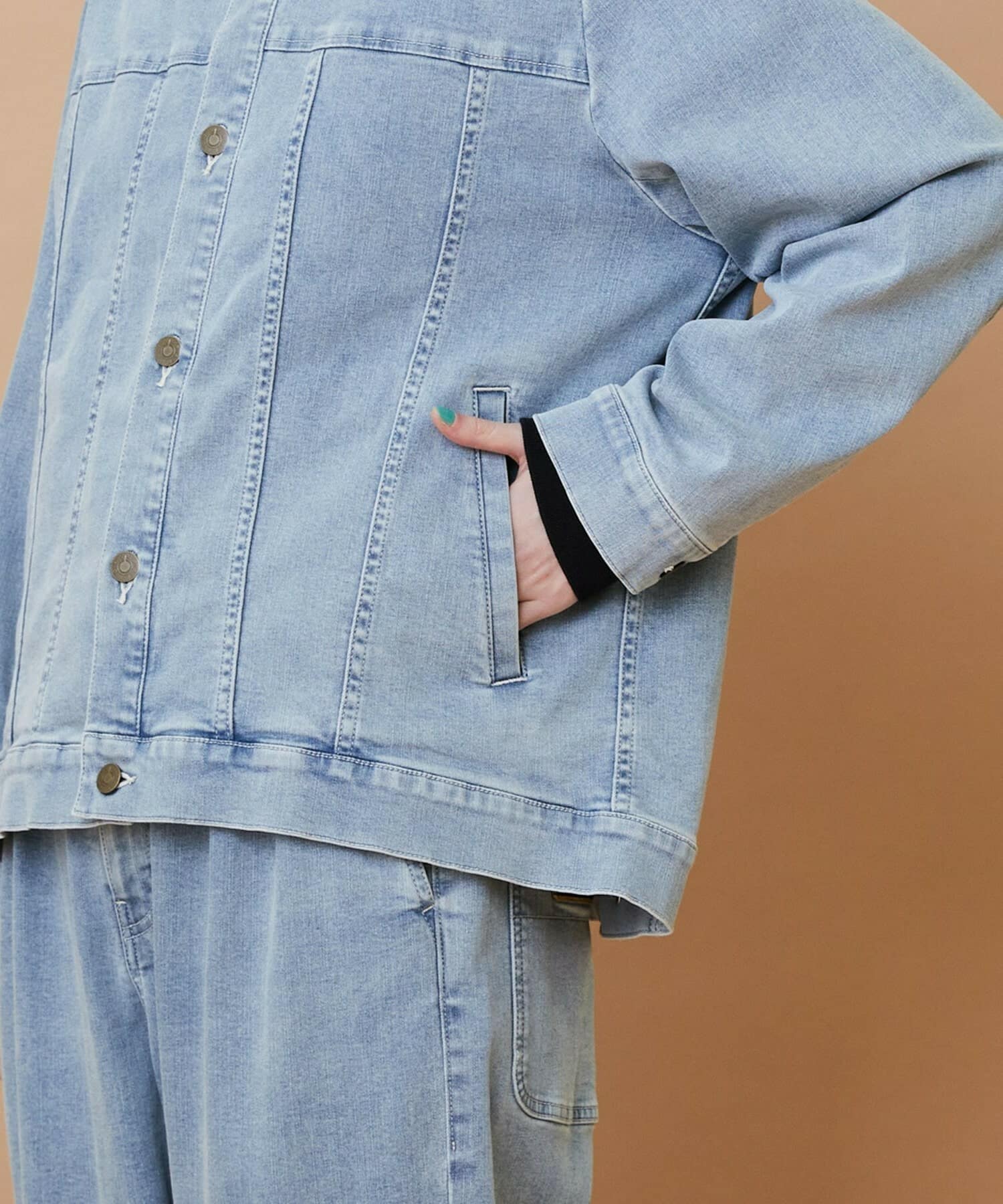 ムーブデニム（ジャケット） アッシュ 1サイズ