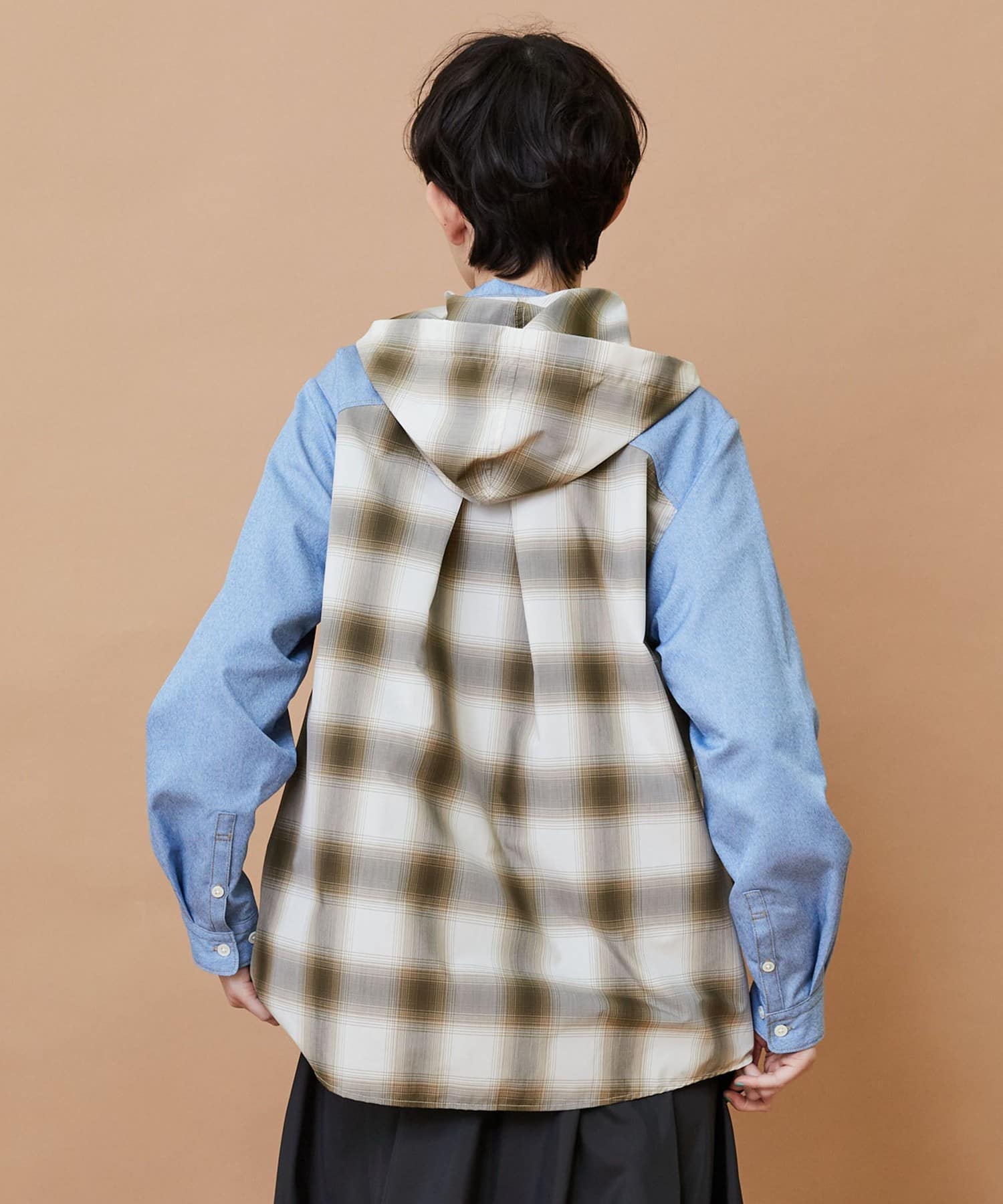 オンブレー（シャツ） ベージュ 1サイズ