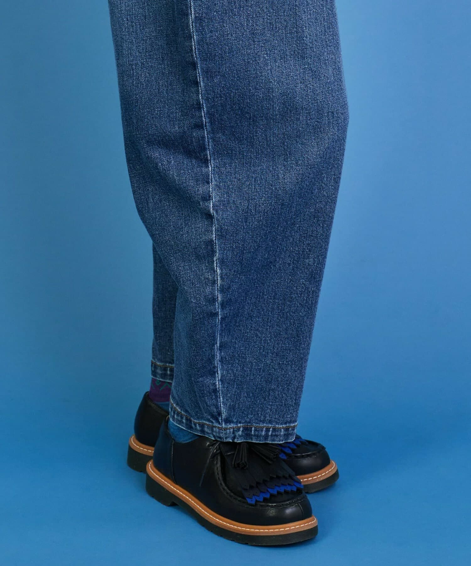 カーブデニム② ブラック 2サイズ