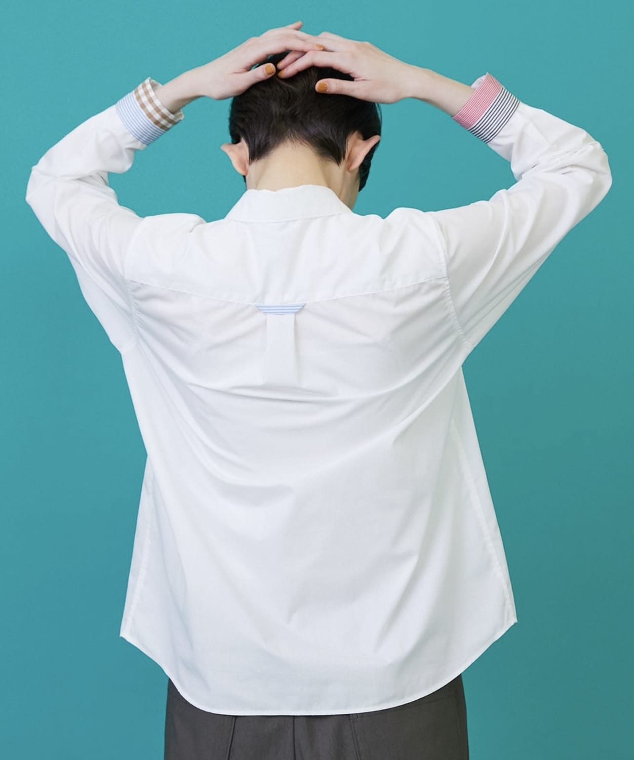 フロントシャツ ホワイト 1サイズ