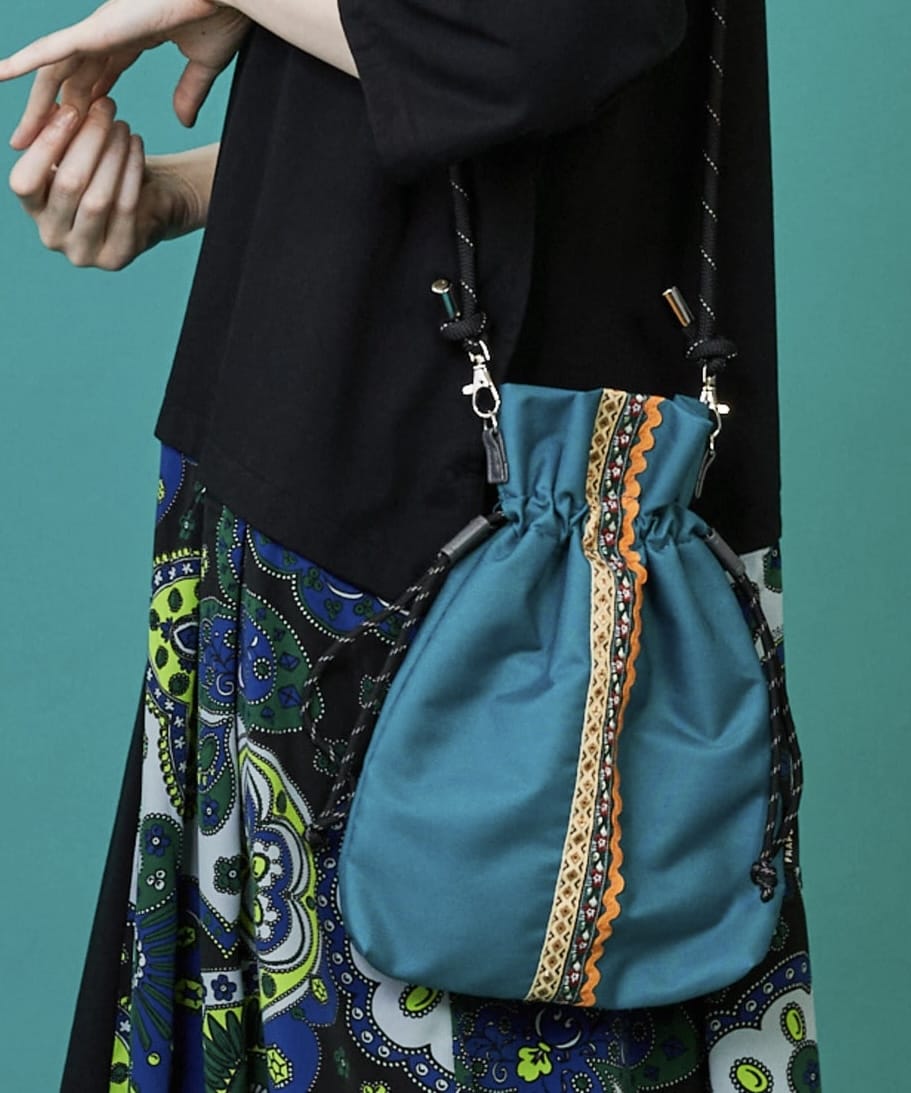 チロリアンBAG エメラルド Fサイズ