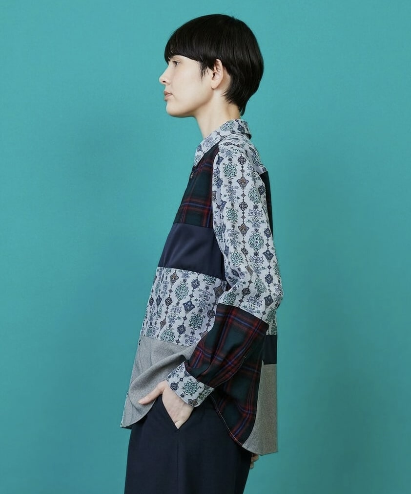 ドライフラワー（シャツ） ベージュ系 1サイズ