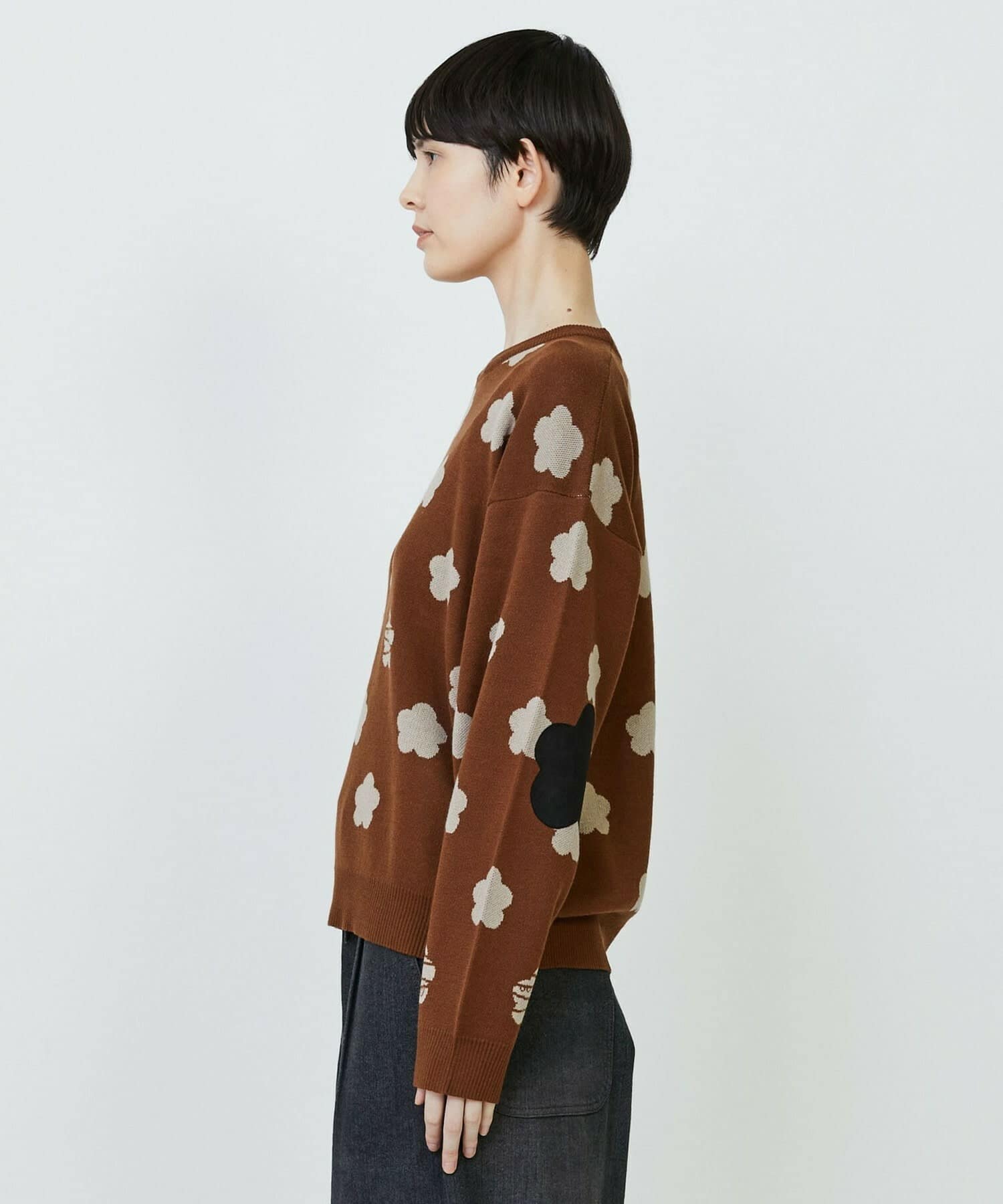 パークマークニット② ライトグレー 1サイズ