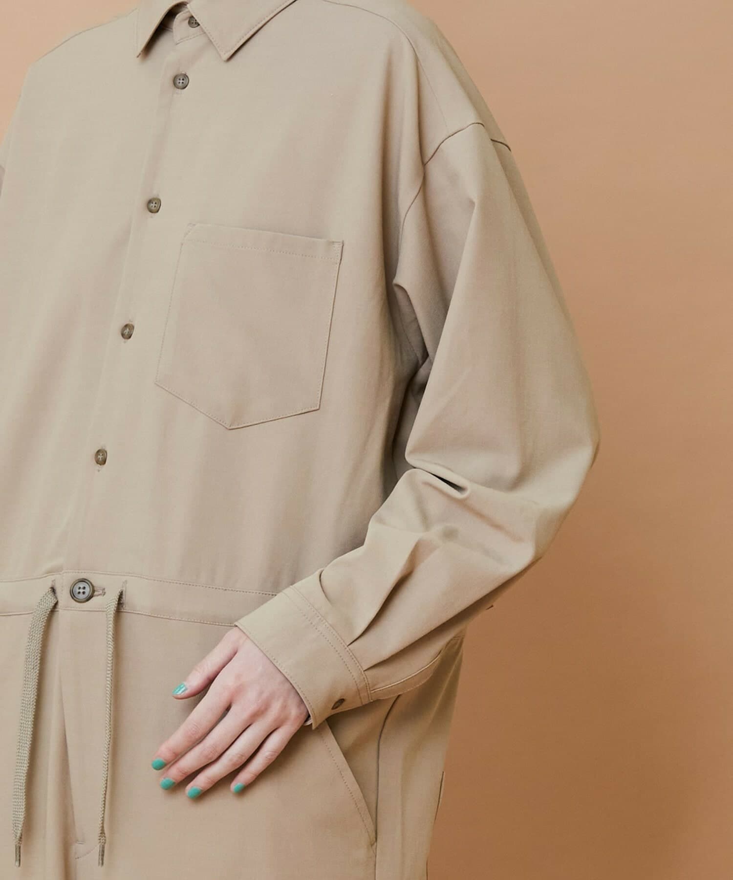 T/Rギャバ ベージュ 1サイズ