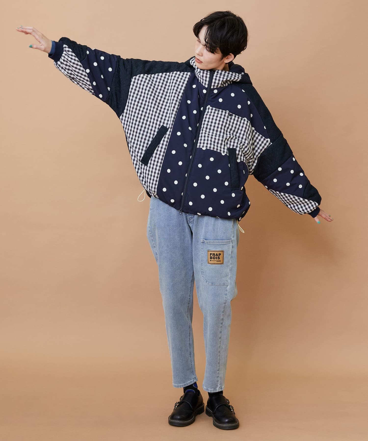 ミクドコート ネイビー 1サイズ