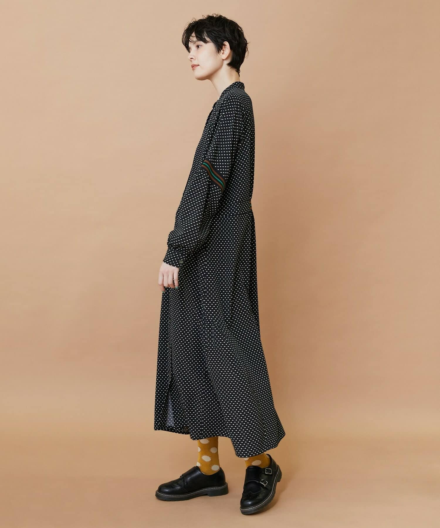 スプラッシュドット（ワンピース） ネイビー 0サイズ