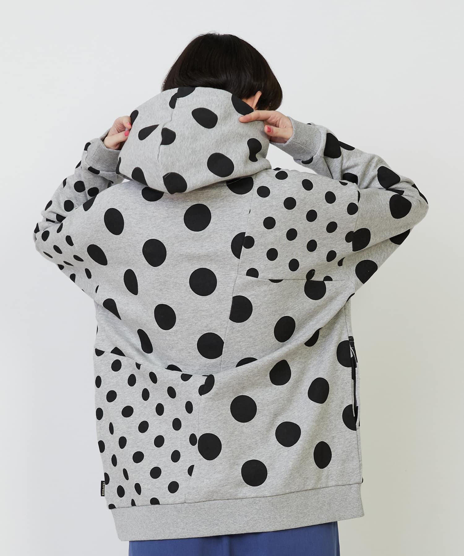 FRAPBOIS×Rilakkuma オーバーサイズスウェット グレー 1サイズ