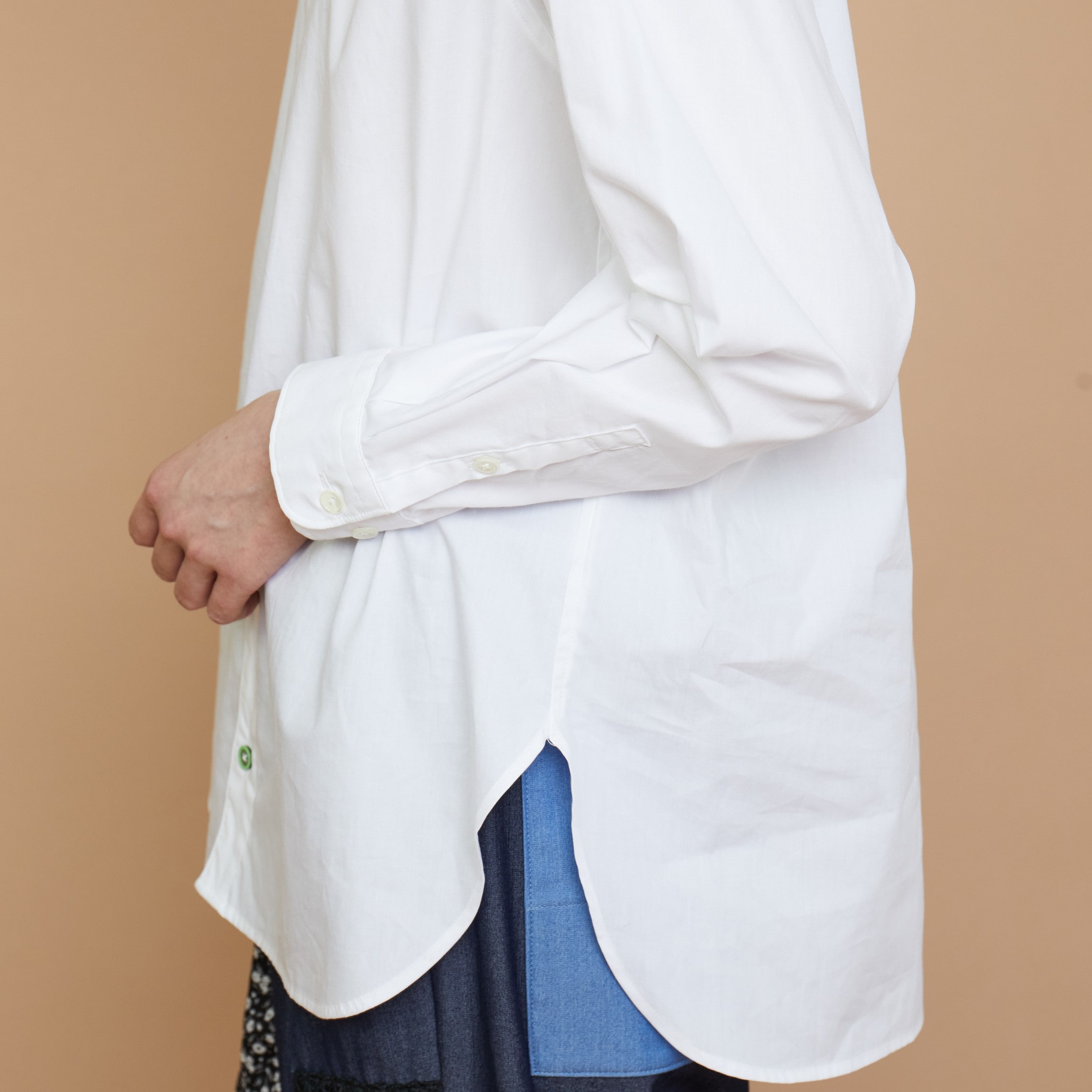 スカラップシャツ(1サイズ ホワイト)｜ フラボア｜池袋PARCO | ONLINE