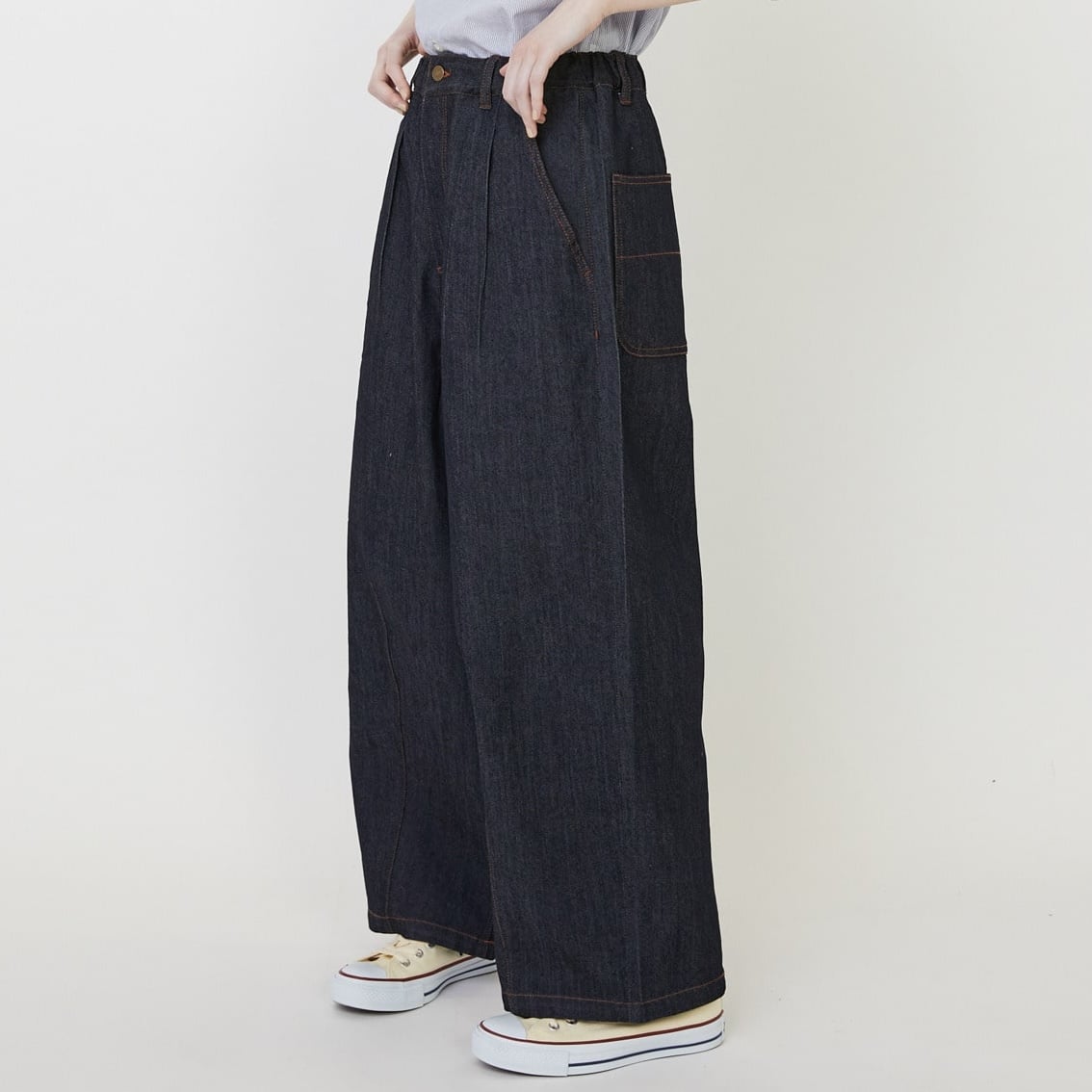 モーメントデニム ネイビー 1サイズ