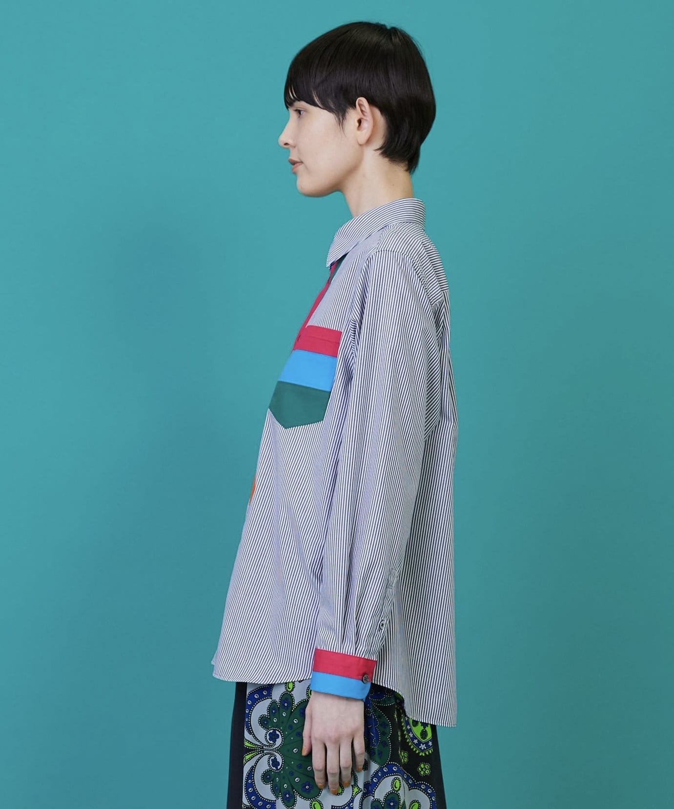 フロントシャツ ホワイト 1サイズ