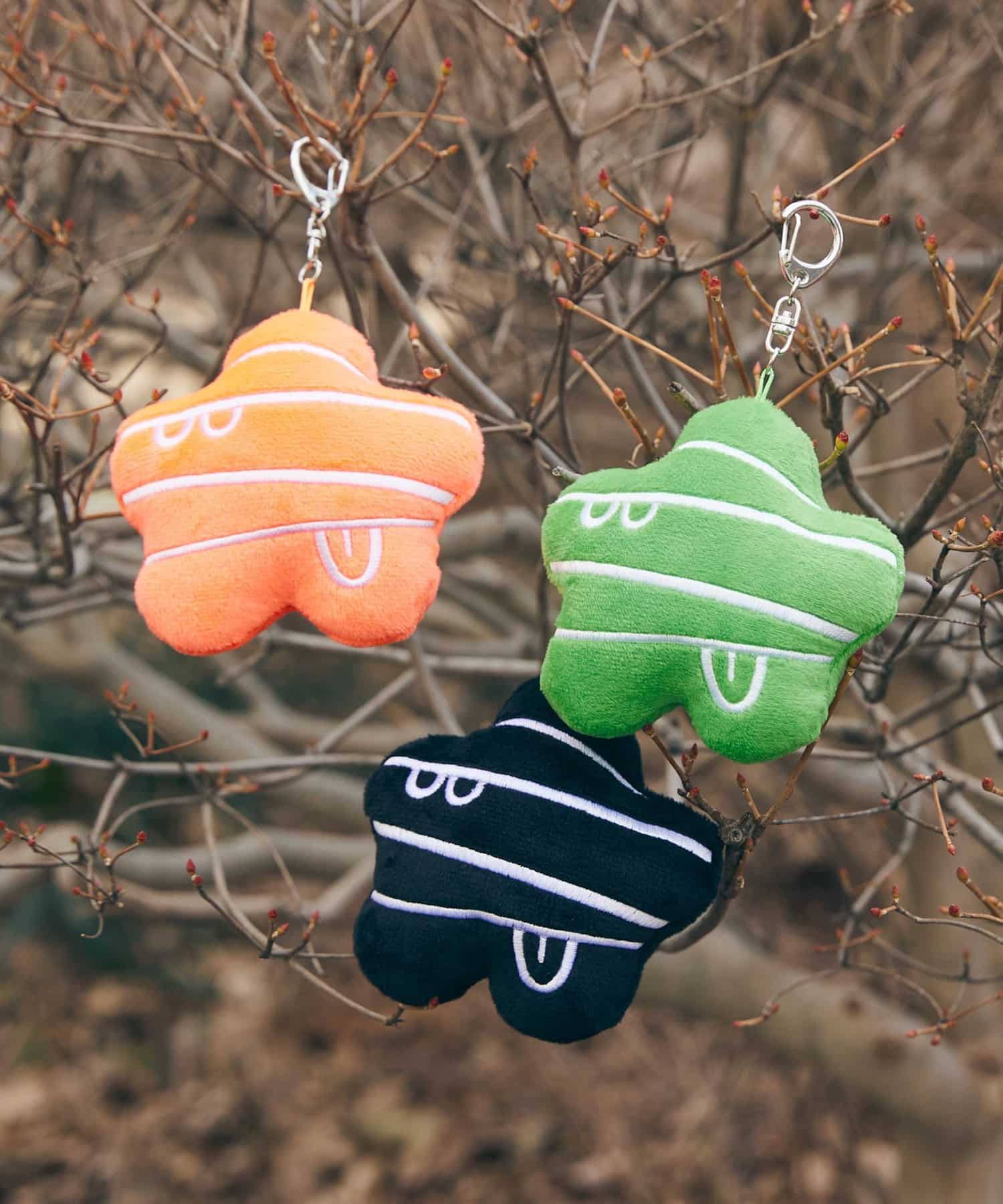 パーキーキーホルダー オレンジ Fサイズ