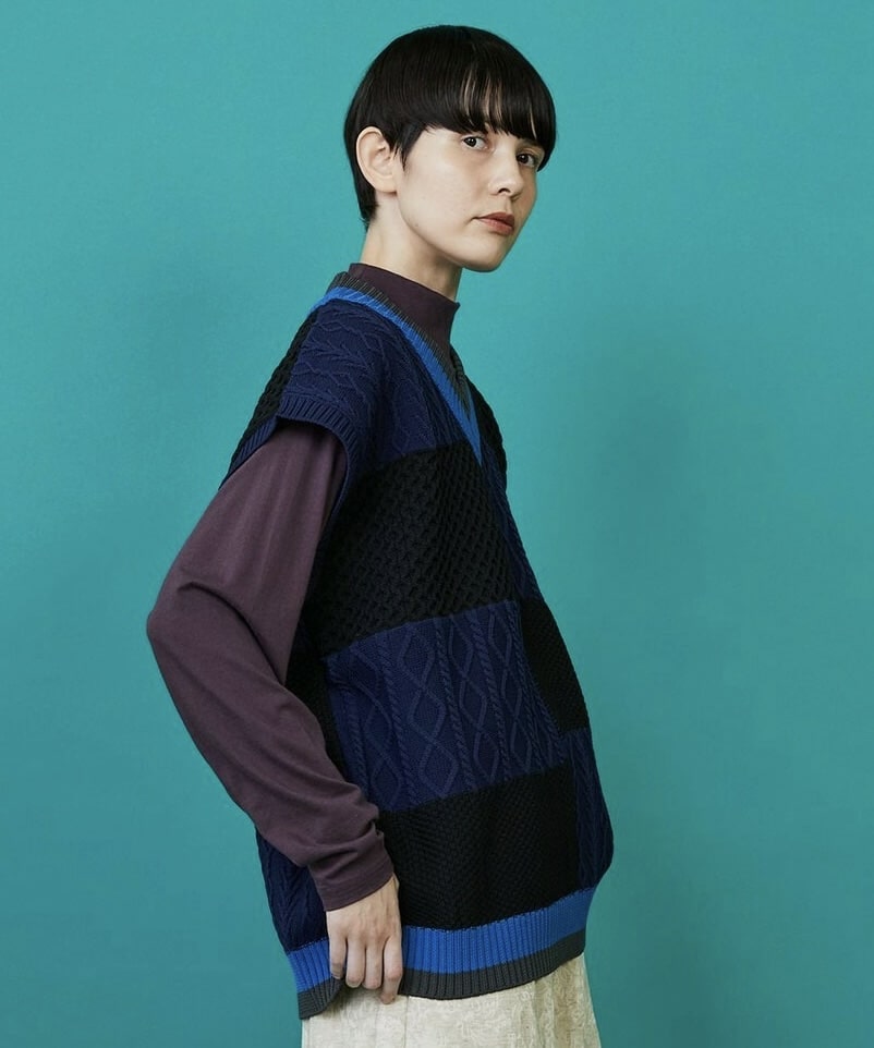 ケーブベスト オフホワイト 1サイズ