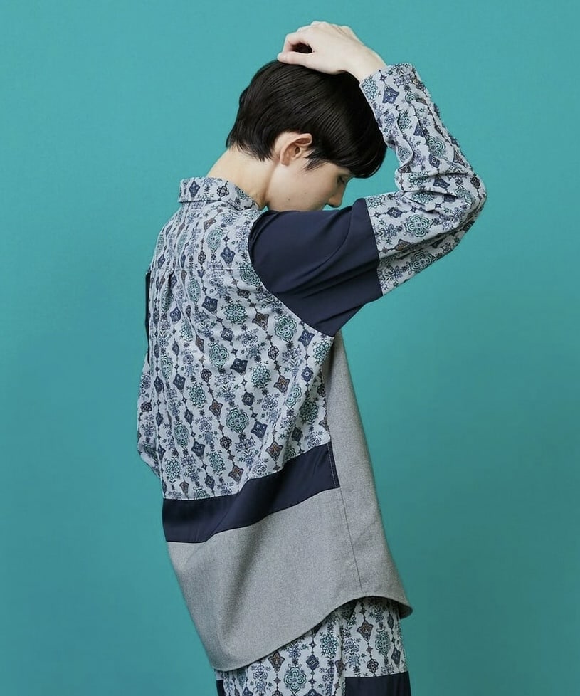 ドライフラワー（シャツ） ベージュ系 1サイズ