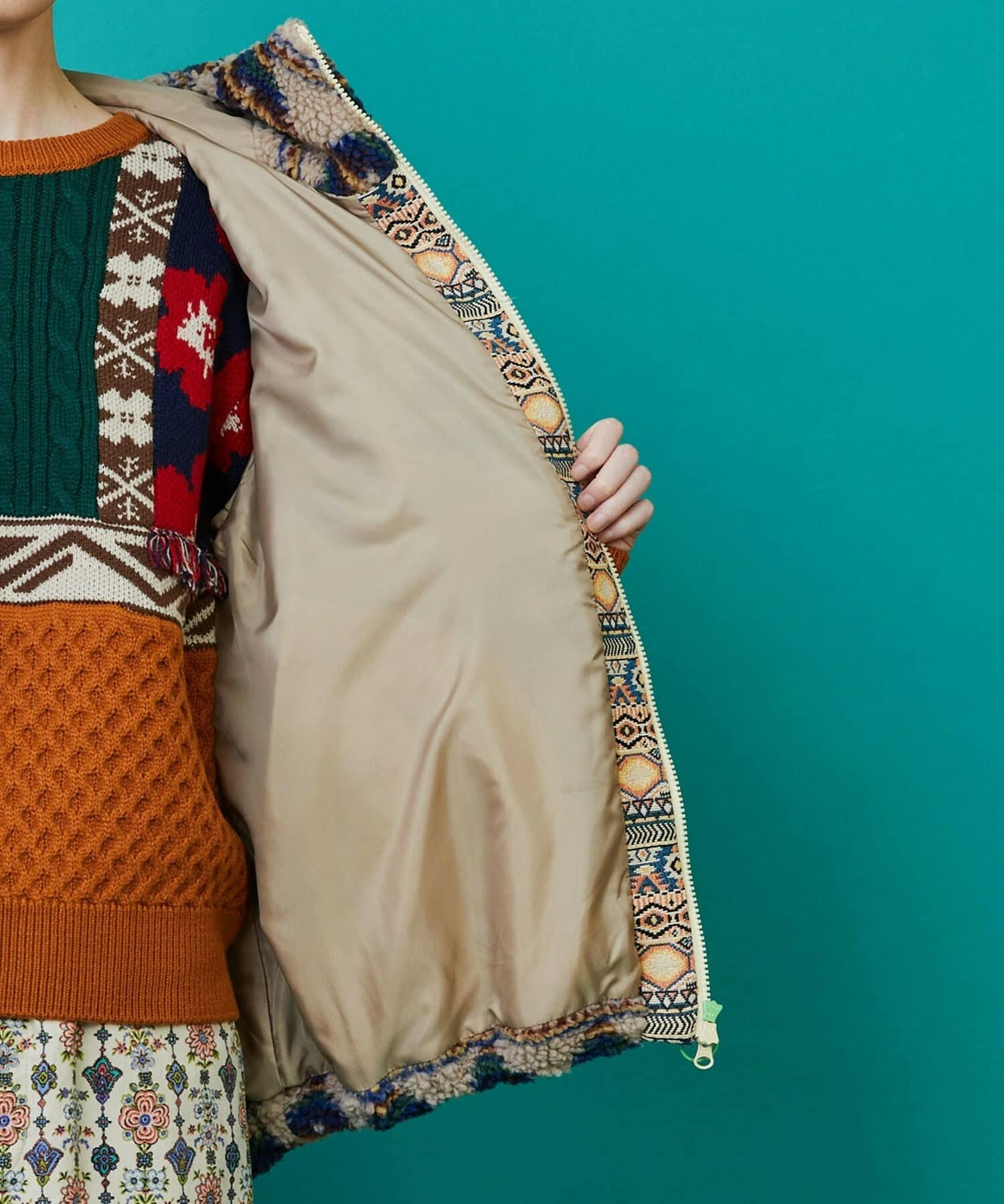 ボアクロア ベージュ 0サイズ