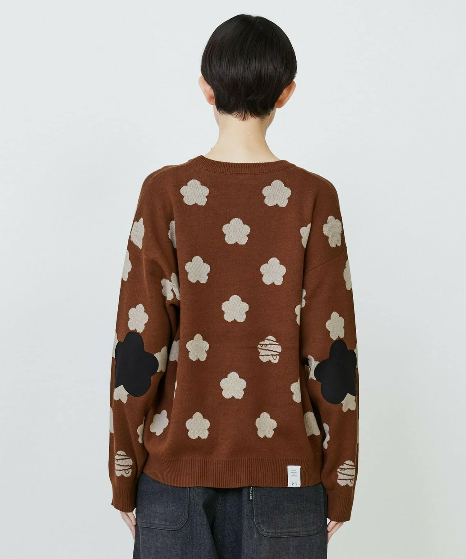 パークマークニット② ライトグレー 1サイズ