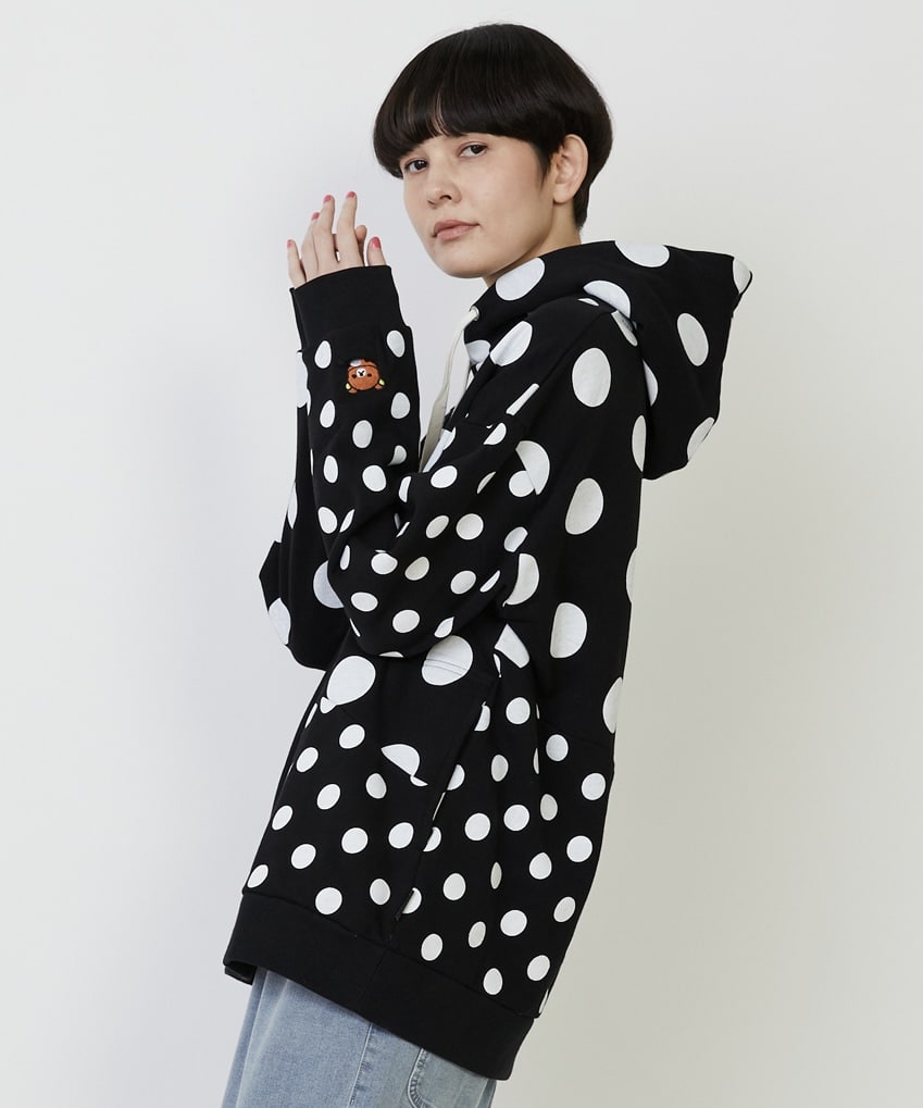 FRAPBOIS×Rilakkuma オーバーサイズスウェット グレー 1サイズ