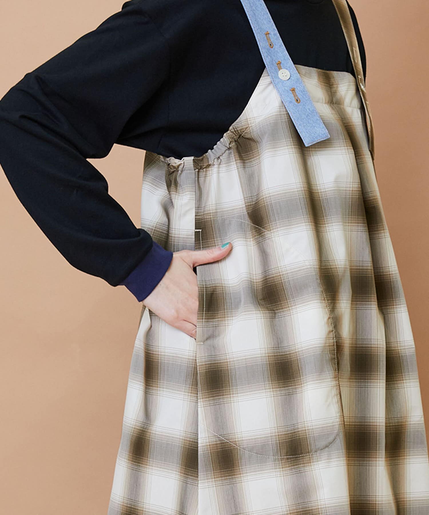 オンブレー（ワンピース） ベージュ 0サイズ