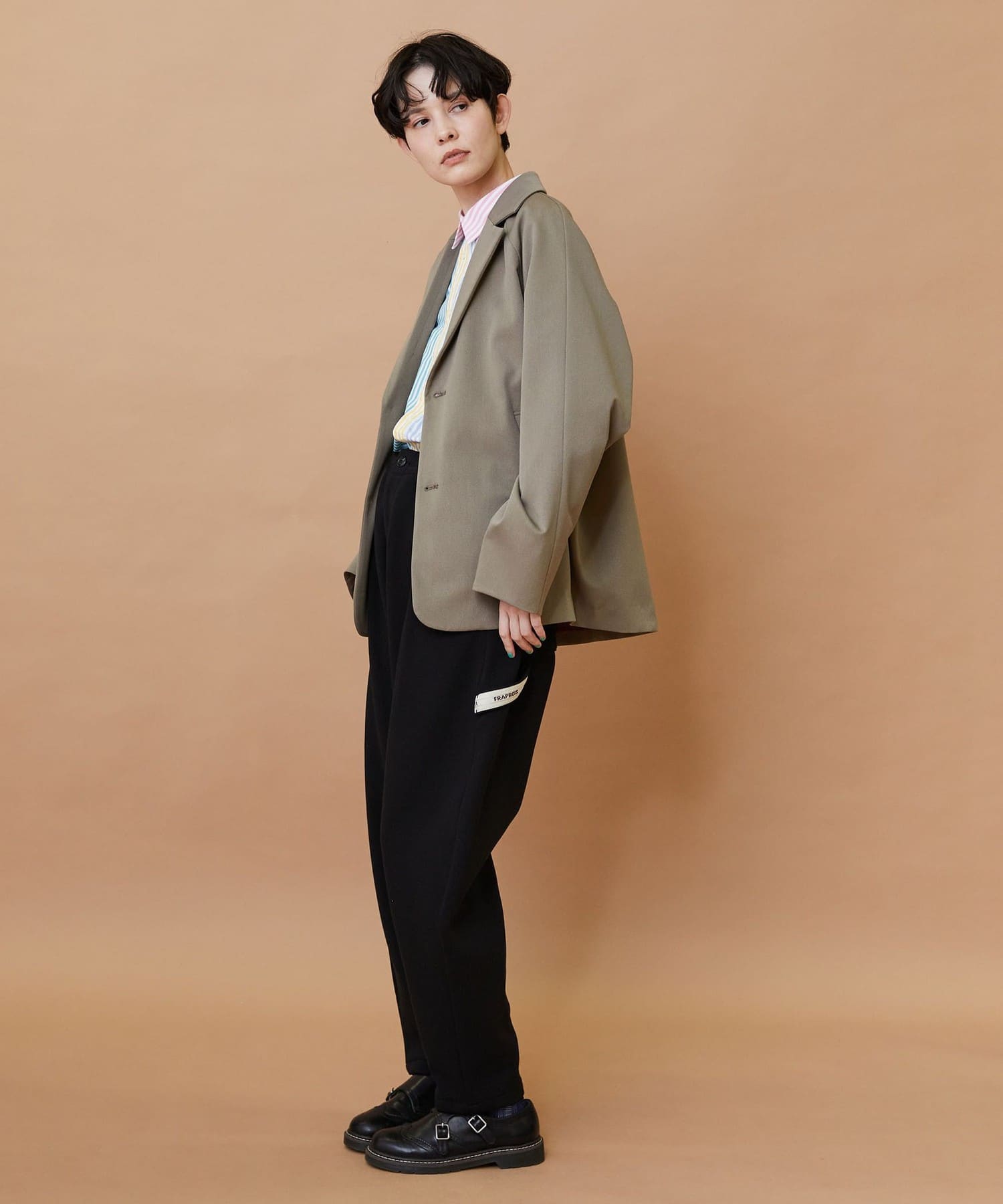 ブレイザー グレージュ 1サイズ