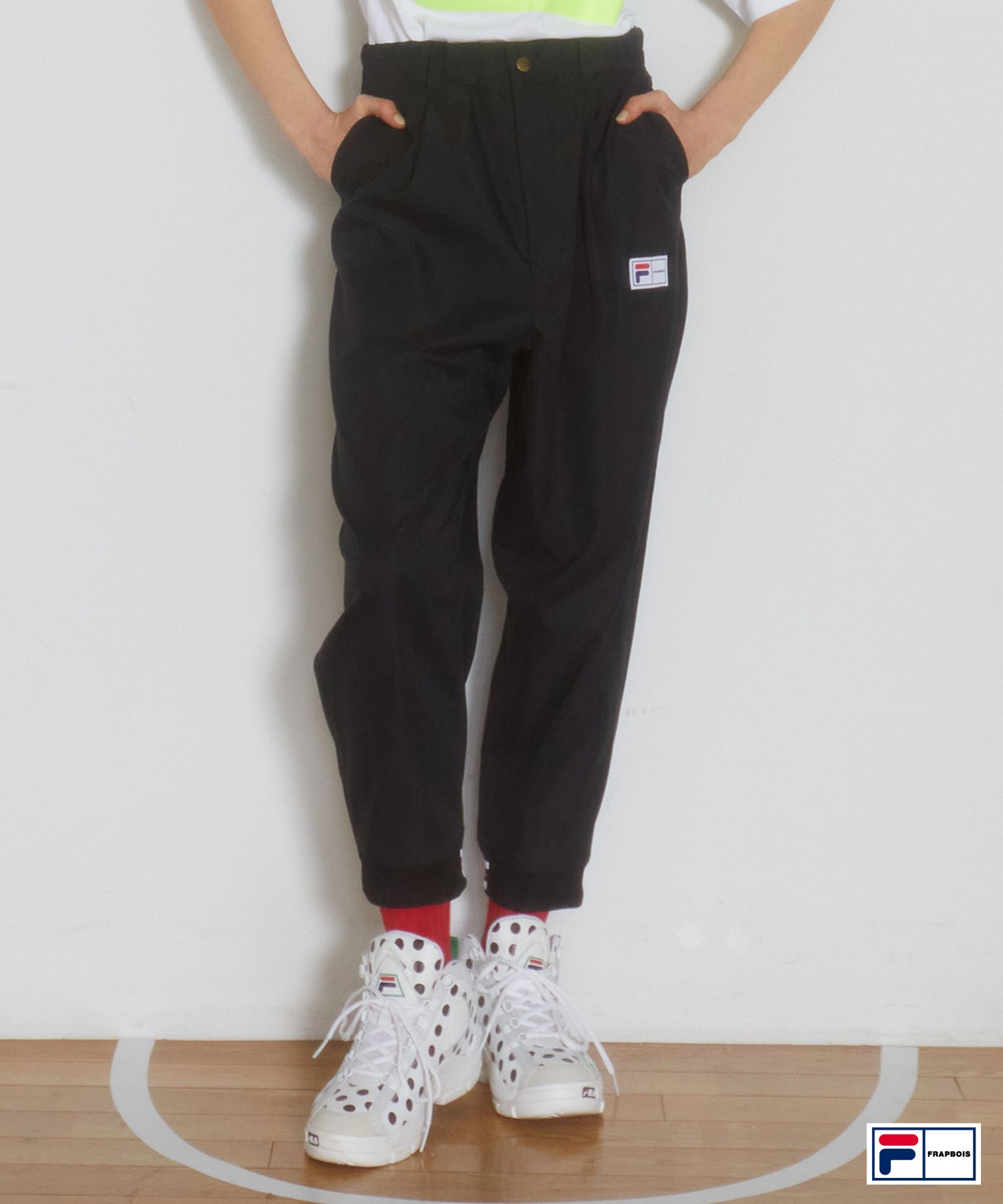 25年4月25日発売】FILA×FRAPBOIS パンツ(1サイズ ベージュ 25年4月25日発売】FILA×FRAPBOIS パンツ(1サイズ ベージュ