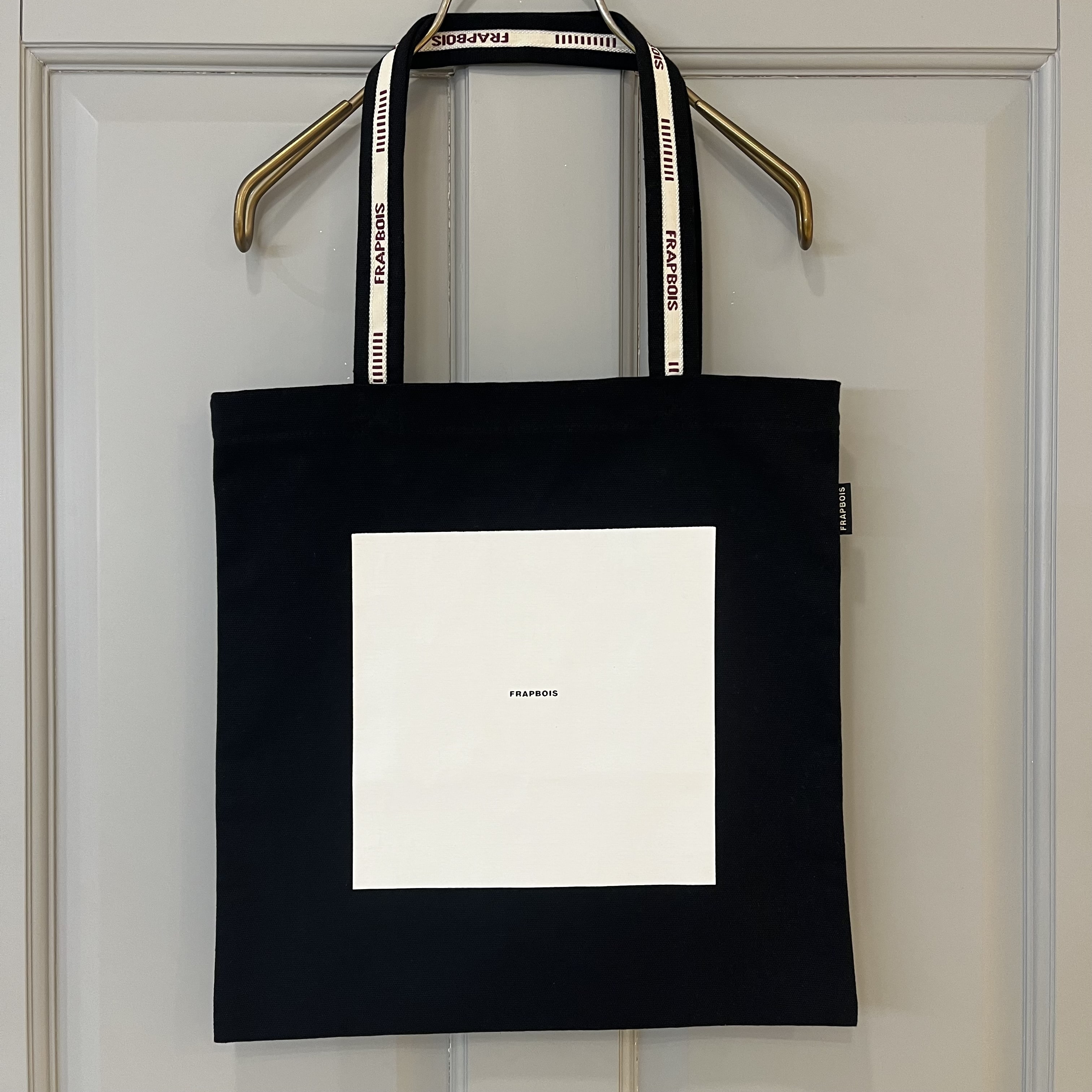 ロゴトート ブラック Fサイズ