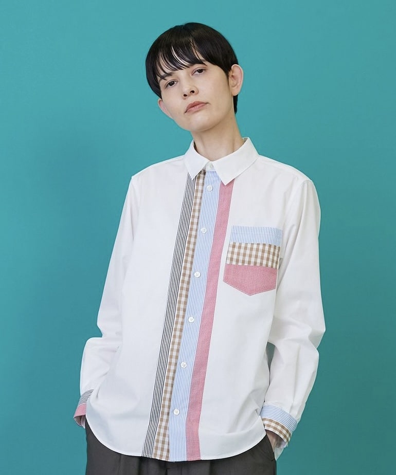 フロントシャツ ホワイト 1サイズ