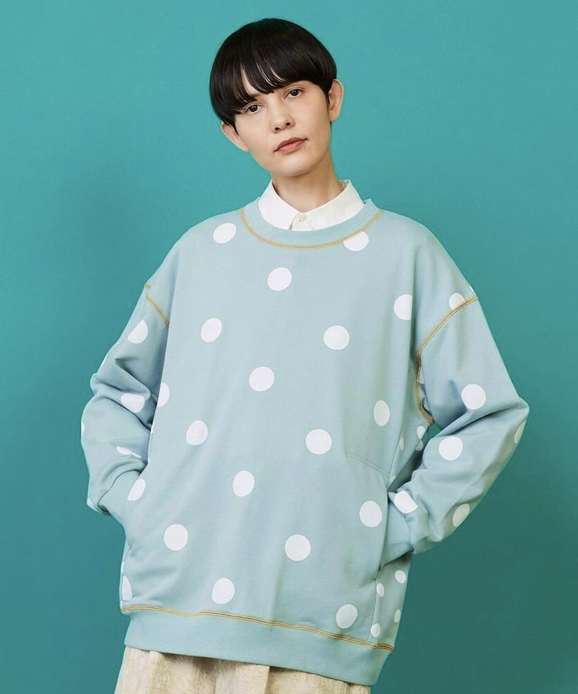 ステッチドット ミント 1サイズ