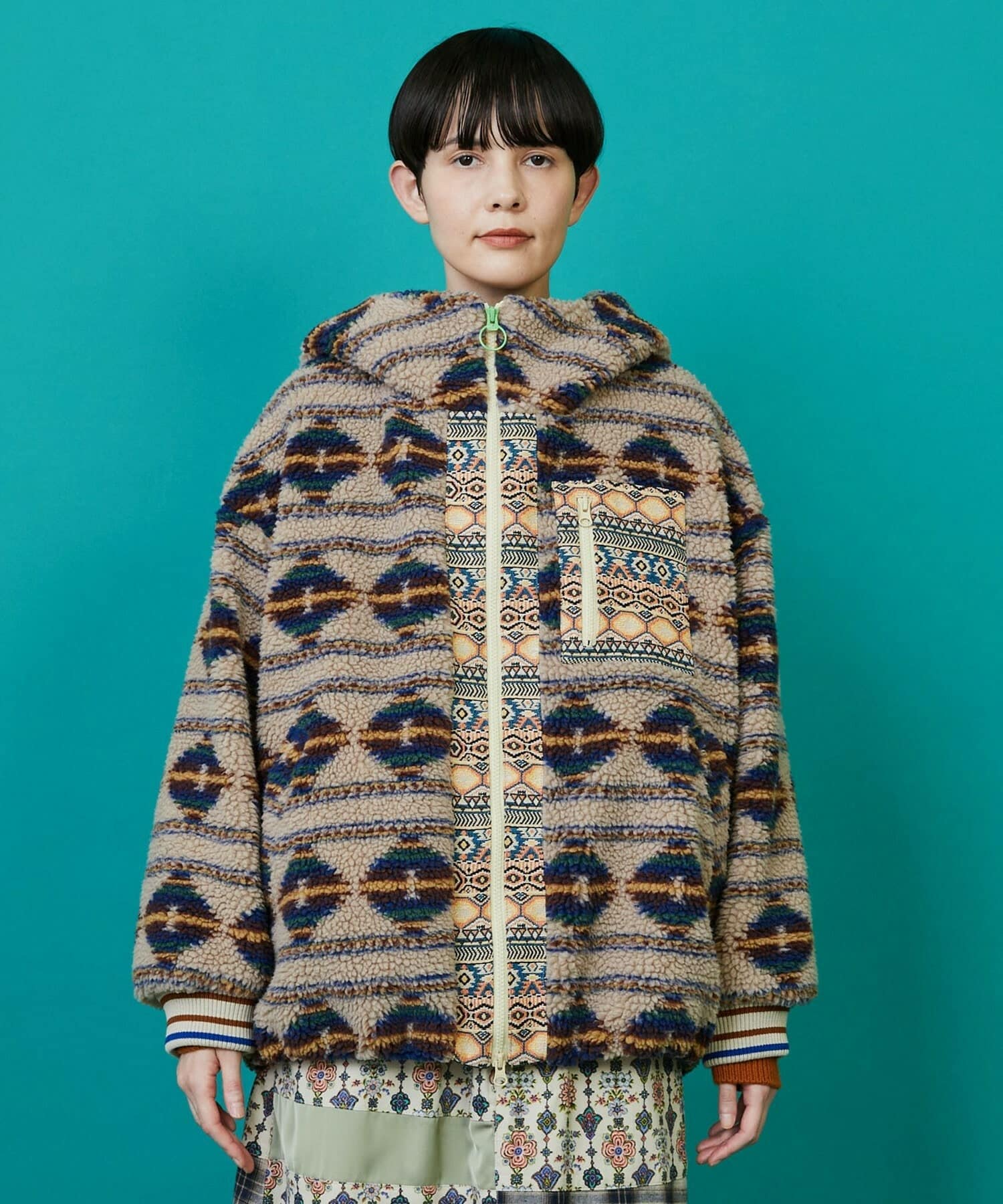 ボアクロア ベージュ 0サイズ