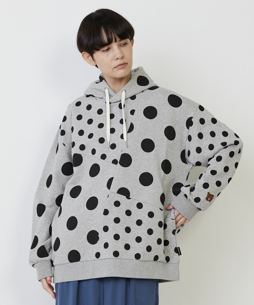 FRAPBOIS×Rilakkuma オーバーサイズスウェット グレー 1サイズ