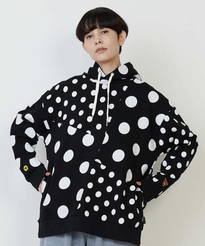 FRAPBOIS×Rilakkuma オーバーサイズスウェット ブラック 1サイズ