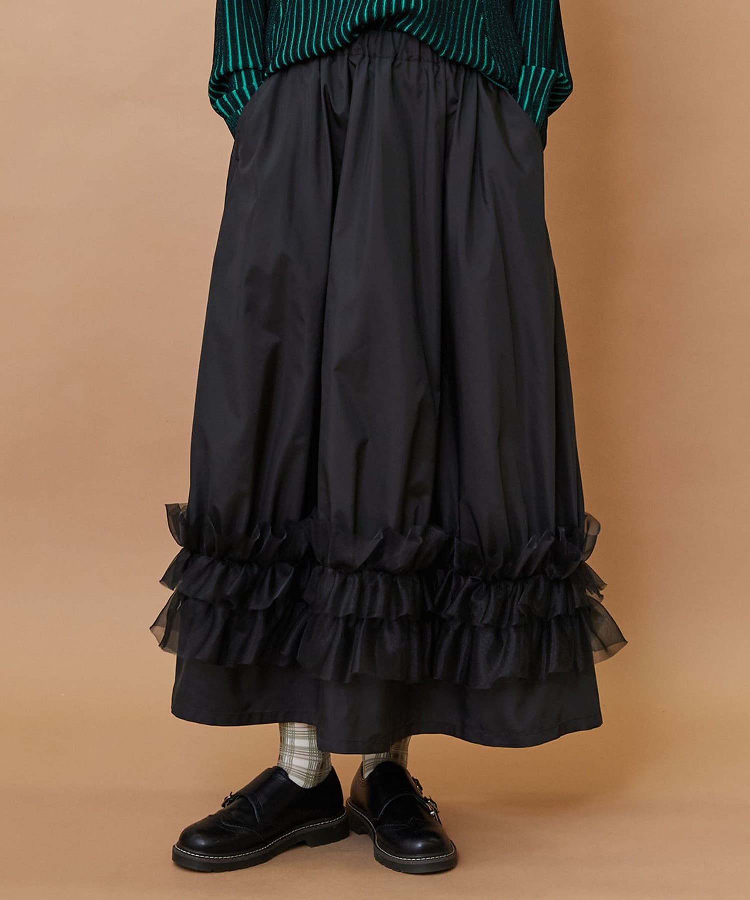 ブーケスカート ブラック 1サイズ