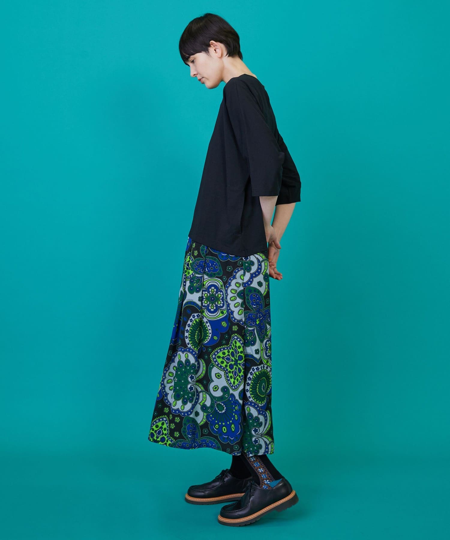 スカーフルカット（ワンピース） グレー 0サイズ