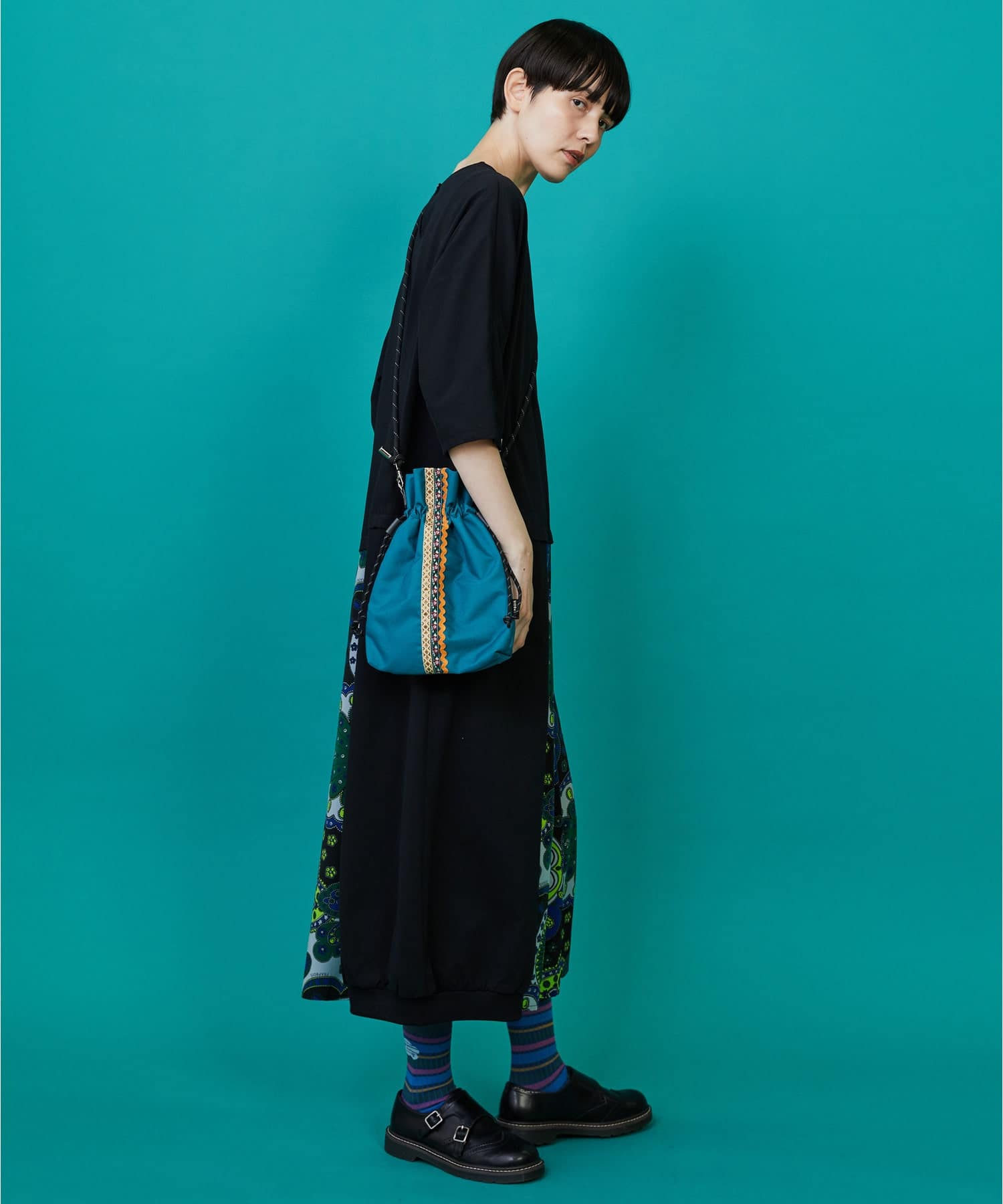 チロリアンBAG エメラルド Fサイズ