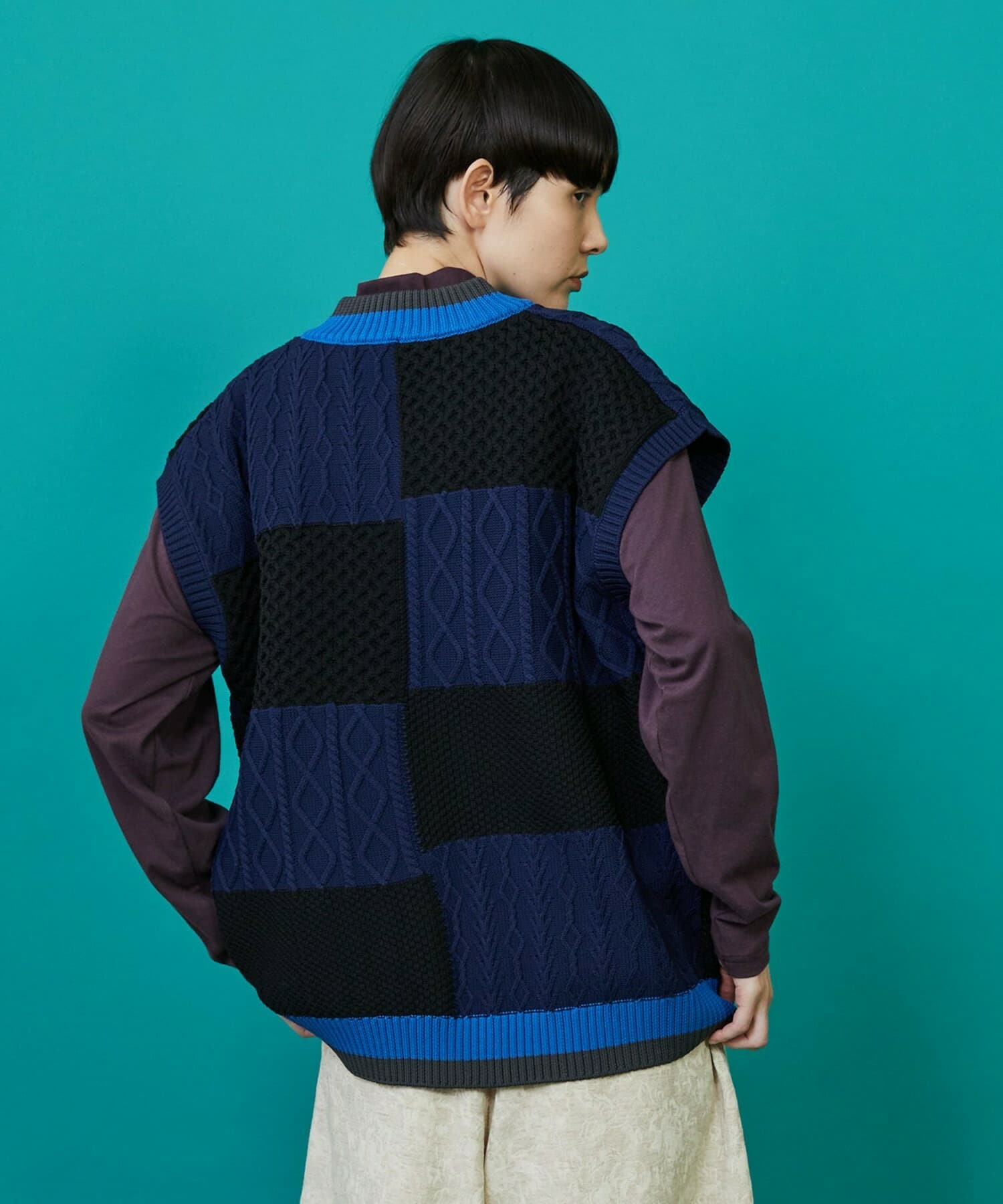 ケーブベスト オフホワイト 1サイズ