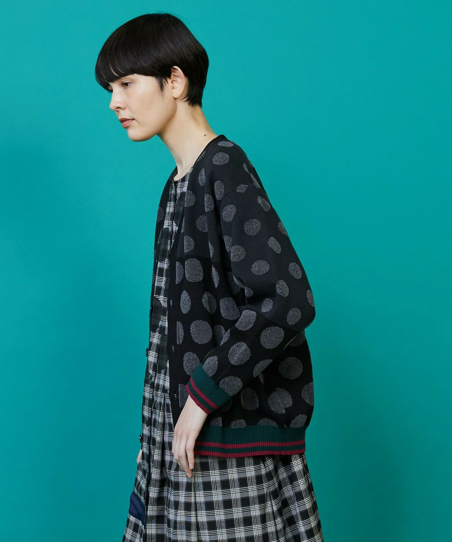 ドッツーニット ブラウン系 1サイズ