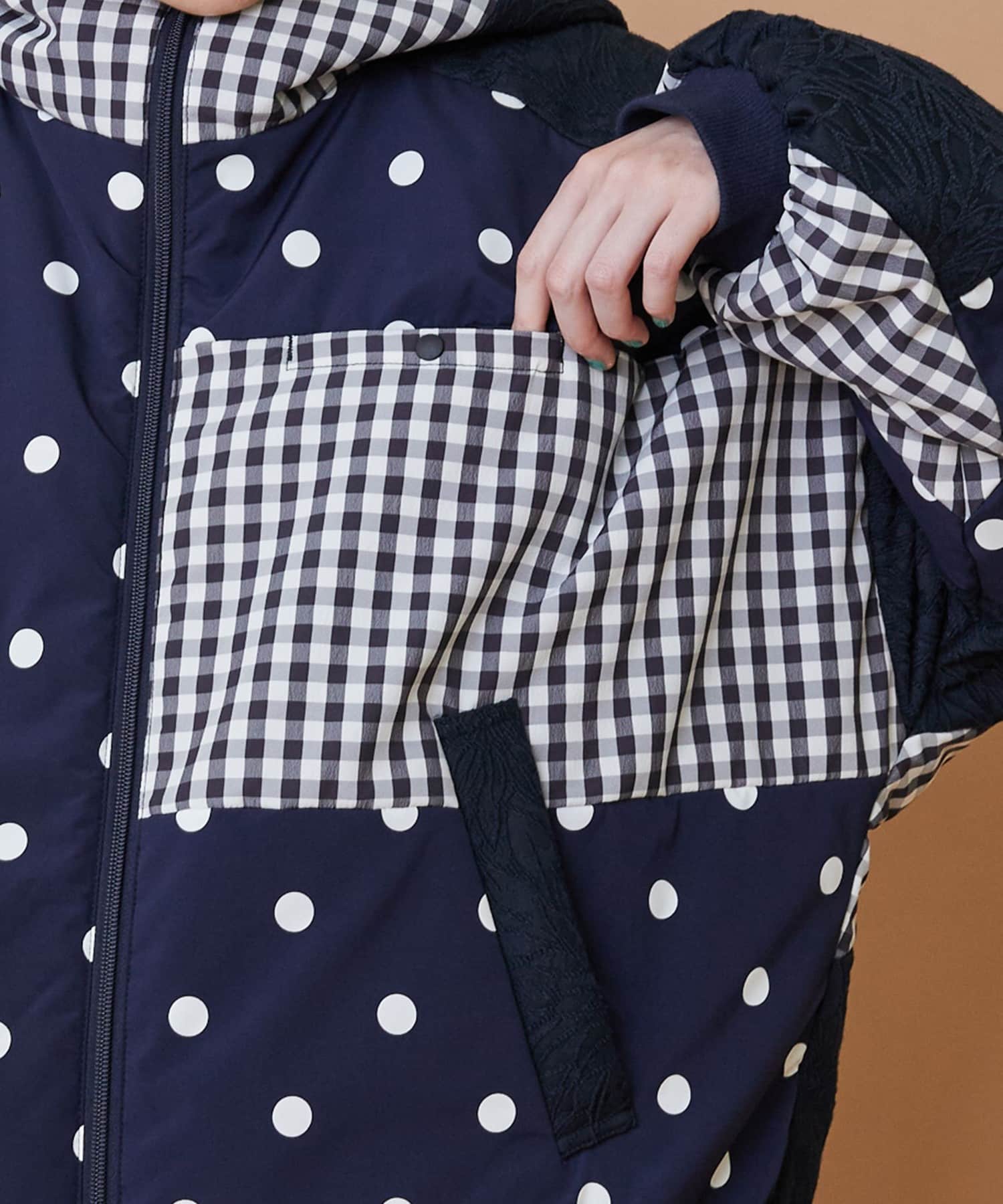 ミクドコート ネイビー 1サイズ