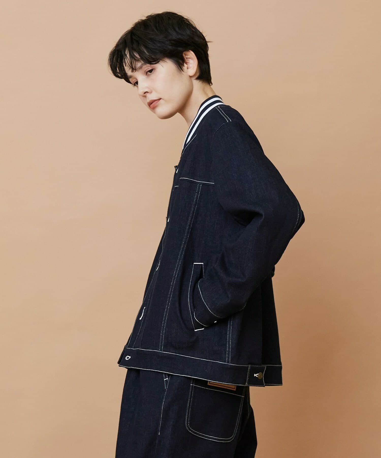 ムーブデニム（ジャケット） アッシュ 1サイズ