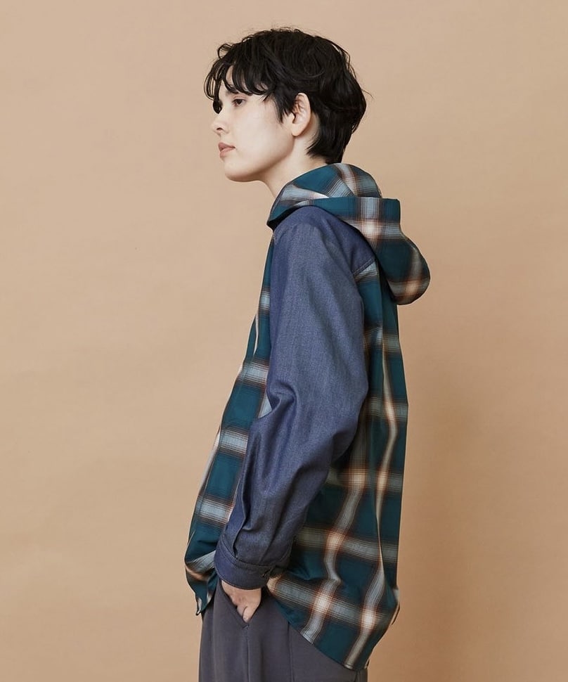 オンブレー（シャツ） ベージュ 1サイズ