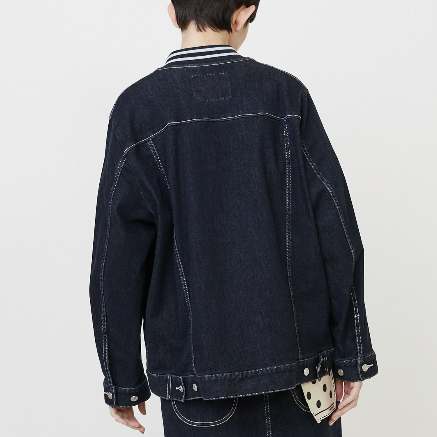 ムーブデニム(ジャケット) ネイビー 2サイズ