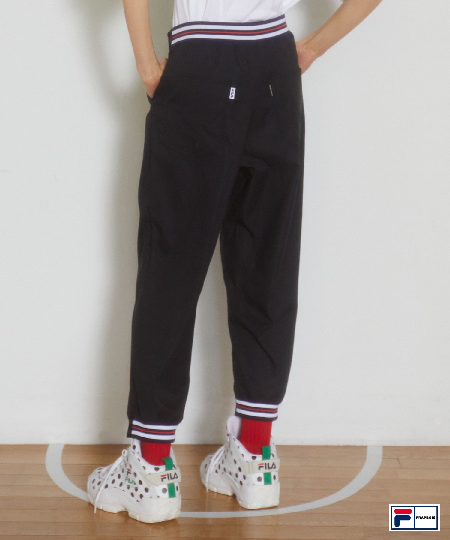25年4月25日発売】FILA×FRAPBOIS パンツ(1サイズ ベージュ 25年4月25日発売】FILA×FRAPBOIS パンツ(1サイズ ベージュ