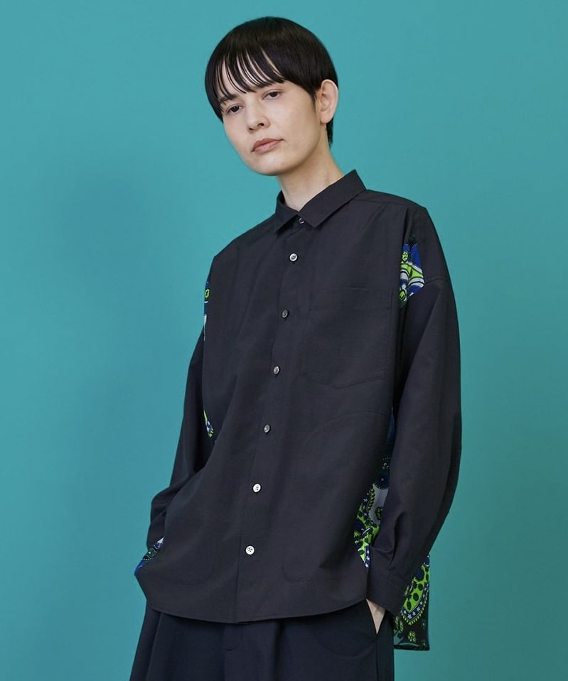 スカーフル（シャツ） ブルー 1サイズ