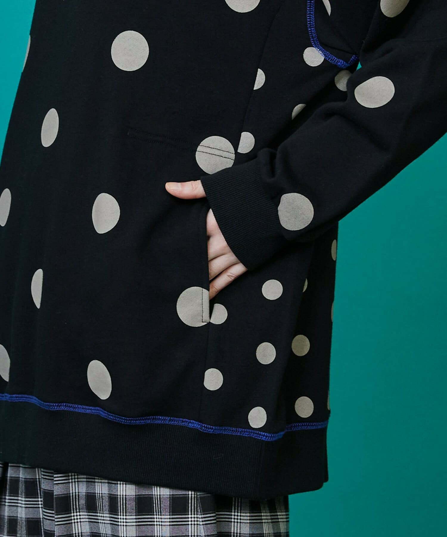 ステッチドット ミント 1サイズ