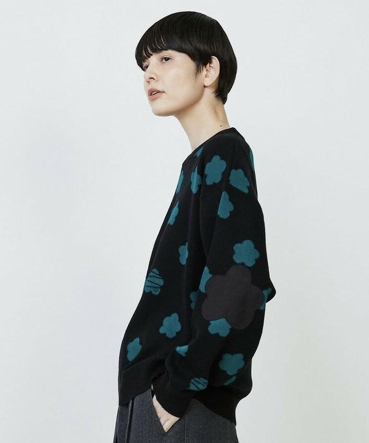 パークマークニット② ライトグレー 1サイズ