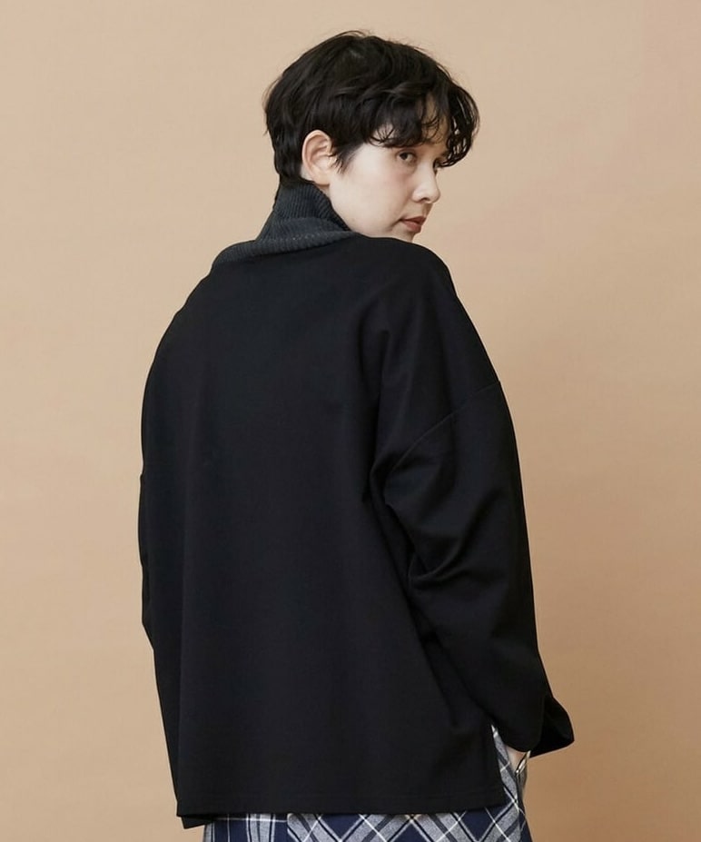 ロールネック アイボリー 1サイズ