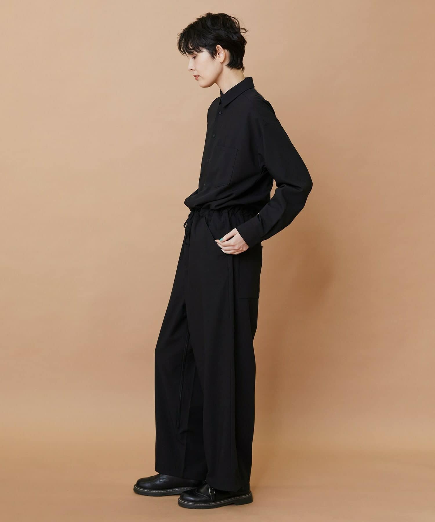 T/Rギャバ ベージュ 1サイズ