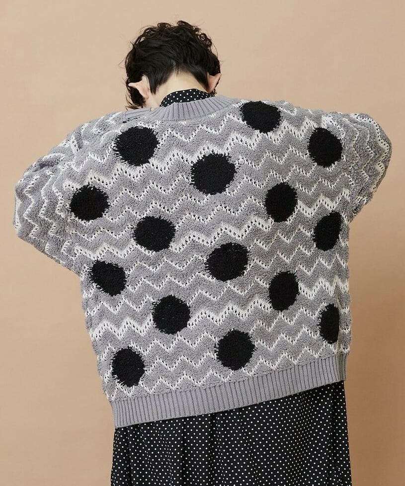 ウェーブドット カーキグリーン 1サイズ