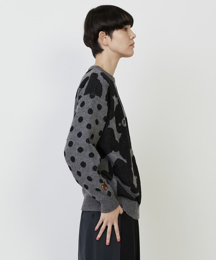 FRAPBOIS×Rilakkuma JQニット ブルー 1サイズ